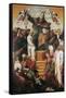 St Augustine in Glory Disputing with Heretics-Marco Cardisco-Framed Stretched Canvas