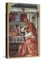 St Augustine in His Cell-Sandro Botticelli-Stretched Canvas