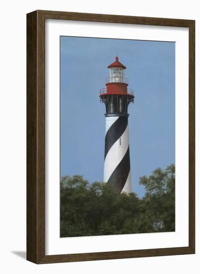 St. Augustine Light-David Knowlton-Framed Giclee Print