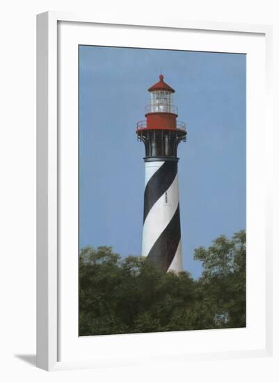 St. Augustine Light-David Knowlton-Framed Giclee Print