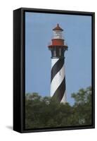 St. Augustine Light-David Knowlton-Framed Stretched Canvas