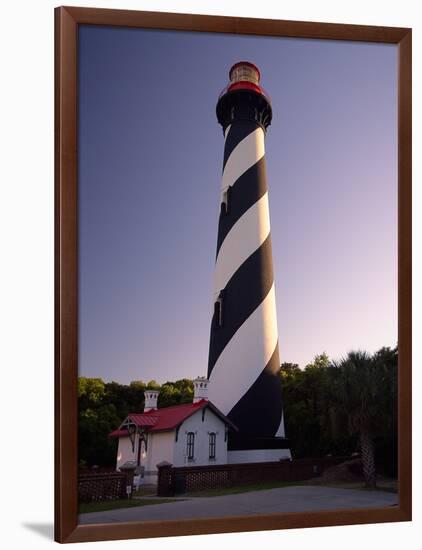 St Augustine Lighthouse Florida-George Oze-Framed Photographic Print