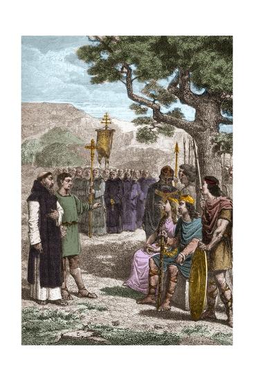 St Augustine Of Canterbury Preaching Before Ethelbert Giclee Print Stefano Bianchetti Allposters Com St Augustine Of Canterbury Preaching Before Ethelbert Giclee Print Stefano Bianchetti Allposters Com