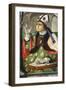 St Augustine of Hippo, 1460-Joos van Gent-Framed Giclee Print