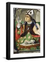 St Augustine of Hippo, 1460-Joos van Gent-Framed Giclee Print