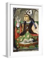 St Augustine of Hippo, 1460-Joos van Gent-Framed Giclee Print