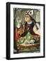 St Augustine of Hippo, 1460-Joos van Gent-Framed Premium Giclee Print