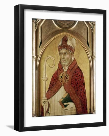 St Augustine of Hippo, Early 14th Century-Lippo Memmi-Framed Photographic Print