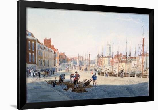 St Augustine's Parade, Bristol, C1810-Samuel Jackson-Framed Giclee Print