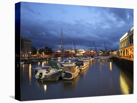 St. Augustine's Reach, Harbour, Bristol, England, United Kingdom, Europe-Rob Cousins-Stretched Canvas