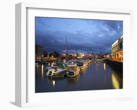 St. Augustine's Reach, Harbour, Bristol, England, United Kingdom, Europe-Rob Cousins-Framed Photographic Print