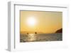 St. Augustine, sailboats on the horizon at sunrise, southern area, Madagascar, Africa-Christian Kober-Framed Photographic Print