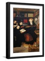 St Augustine Teaching Hermits-Defendente Ferrari-Framed Giclee Print