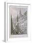 St Augustine, Watling Street, London, C1830-S Lacey-Framed Giclee Print