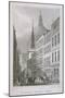 St Augustine, Watling Street, London, C1830-S Lacey-Mounted Giclee Print