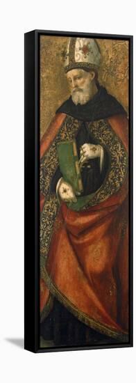 St Augustine-Andrea Sabatini-Framed Stretched Canvas