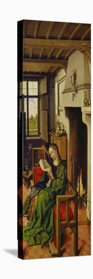 St. Barbara, about 1438-Master of Flemalle-Stretched Canvas