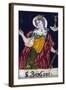 St Barbara, Christian Virgin Martyr, 19th Century-null-Framed Giclee Print