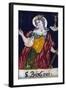 St Barbara, Christian Virgin Martyr, 19th Century-null-Framed Giclee Print