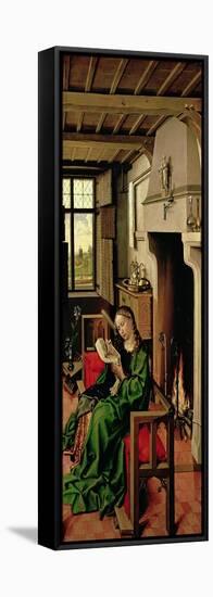 St. Barbara from the Right Wing of the Werl Altarpiece, 1438-Master of Flemalle-Framed Stretched Canvas