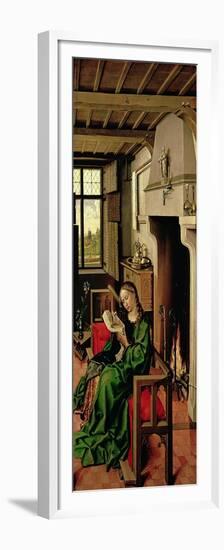 St. Barbara from the Right Wing of the Werl Altarpiece, 1438-Master of Flemalle-Framed Premium Giclee Print