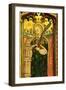 St. Barbara with Tower and Palm Branch-null-Framed Giclee Print