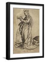 St. Barbara-Martin Schongauer-Framed Giclee Print