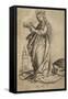 St. Barbara-Martin Schongauer-Framed Stretched Canvas