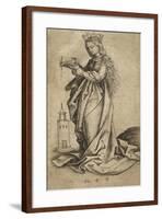 St. Barbara-Martin Schongauer-Framed Giclee Print