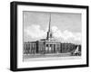 St Barnabas Chapel, Finsbury, London, C1820-Robert Blemmell Schnebbelie-Framed Giclee Print