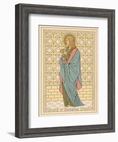 St Barnabas-English School-Framed Giclee Print