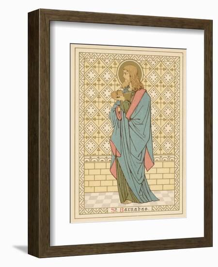 St Barnabas-English School-Framed Giclee Print