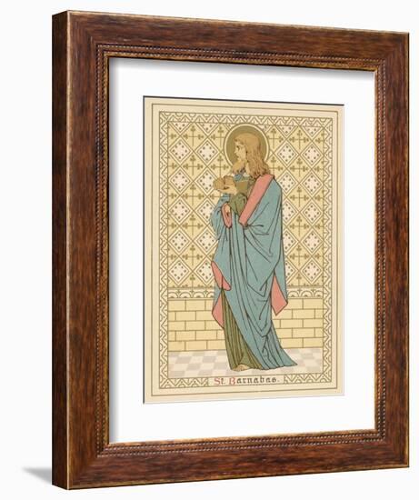 St Barnabas-English School-Framed Giclee Print