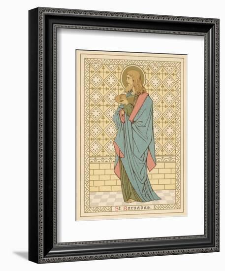 St Barnabas-English School-Framed Giclee Print