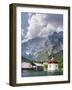 St. Bartholomae chapel, Nationalpark Berchtesgaden, Bavaria, Germany.-Martin Zwick-Framed Photographic Print