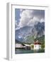 St. Bartholomae chapel, Nationalpark Berchtesgaden, Bavaria, Germany.-Martin Zwick-Framed Photographic Print