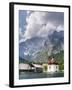 St. Bartholomae chapel, Nationalpark Berchtesgaden, Bavaria, Germany.-Martin Zwick-Framed Photographic Print