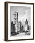 St Bartholomew-By-The-Exchange and St Benet Fink, City of London, 1840-George Hollis-Framed Giclee Print