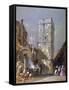 St Bartholomew-By-The-Exchange, City of London, 1842-George Sidney Shepherd-Framed Stretched Canvas