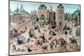 St Bartholomew's Day Massacre, C1810-1870-Francois Dubois-Mounted Giclee Print