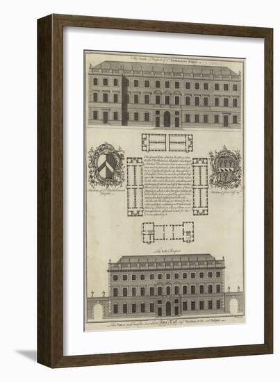 St Bartholomew's Hospital, London-null-Framed Giclee Print