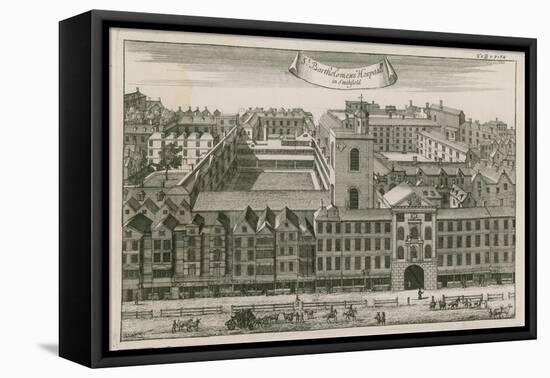 St Bartholomew's Hospital, Smithfield-null-Framed Stretched Canvas