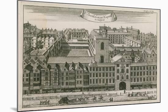 St Bartholomew's Hospital, Smithfield-null-Mounted Giclee Print