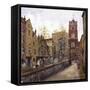 St Bartholomew's Priory, London, 1880-John Crowther-Framed Stretched Canvas