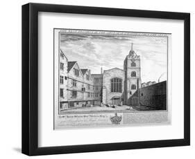 St Bartholomew-The-Great, City of London, 1737-William Henry Toms-Framed Giclee Print