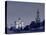 St. Basil's Cathedral and Kremlim, Red Square, Moscow, Russia-Jon Arnold-Stretched Canvas