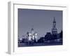 St. Basil's Cathedral and Kremlim, Red Square, Moscow, Russia-Jon Arnold-Framed Photographic Print