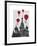 St Basil's Cathedral and Red Hot Air Balloons-Fab Funky-Framed Art Print