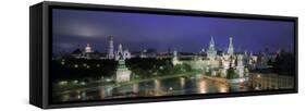 St. Basil's Cathedral and Red Square, Moscow, Russia-Jon Arnold-Framed Stretched Canvas