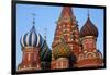 St. Basil's Cathedral in Red Square, Moscow, Russia-Kymri Wilt-Framed Photographic Print